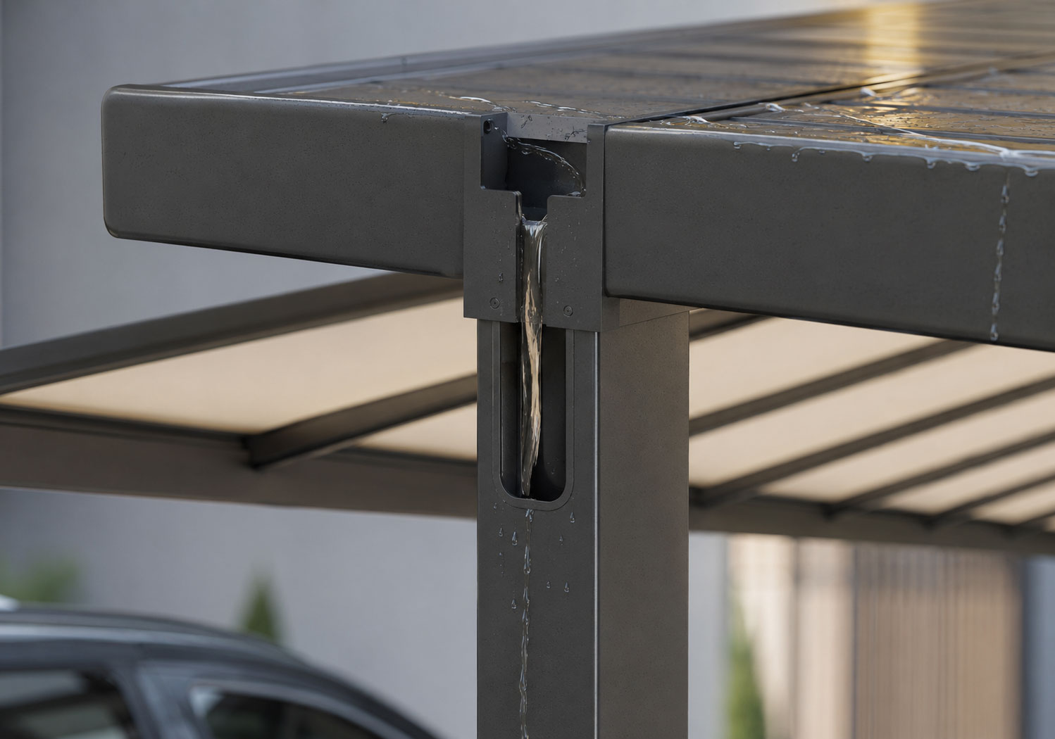 SkyVera Carport Detay Görünüm